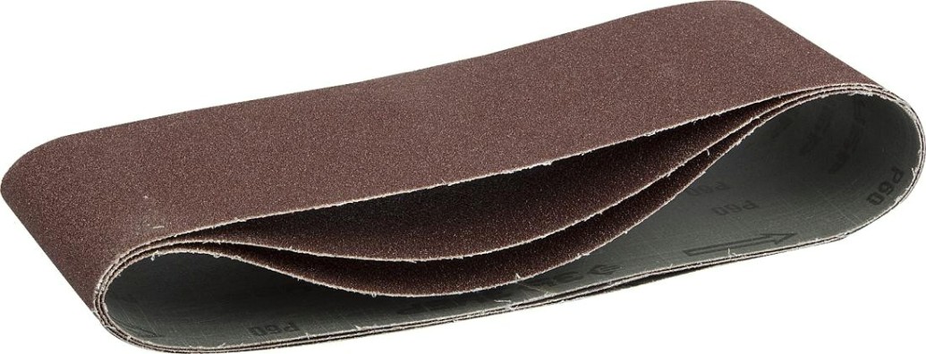 Лента шлифовальная ЗУБР МАСТЕР 100х610 мм, p80, для лшм, 3 шт. [35543-080]
