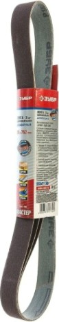 Лента шлифовальная ЗУБР МАСТЕР 25х762 мм, p180, для станка зшс-330, 3 шт. [35547-180]