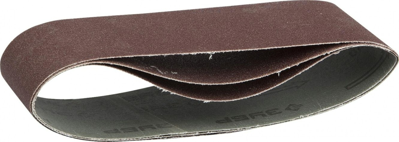 Лента шлифовальная ЗУБР МАСТЕР 75х457 мм, p120, для лшм, 3 шт. [35541-120]