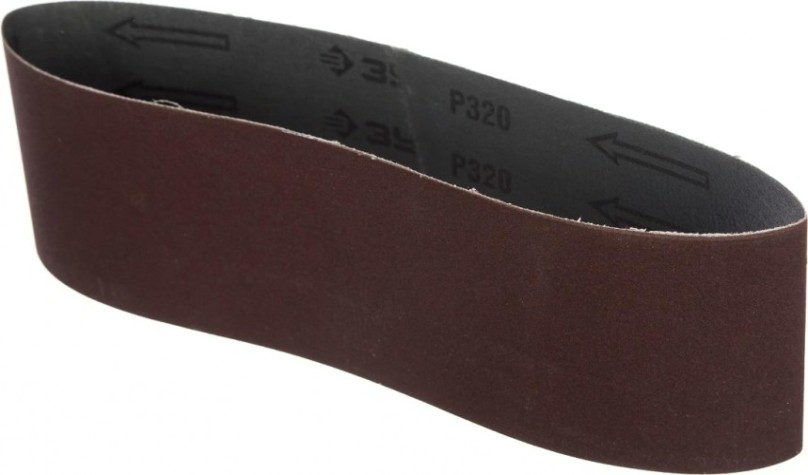 Лента шлифовальная ЗУБР МАСТЕР 75х533 мм, p320, для лшм, 3 шт. [35542-320]