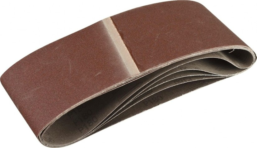 Лента шлифовальная ЗУБР СТАНДАРТ 100х610 мм, p180, для лшм, 5 шт. [35343-180]