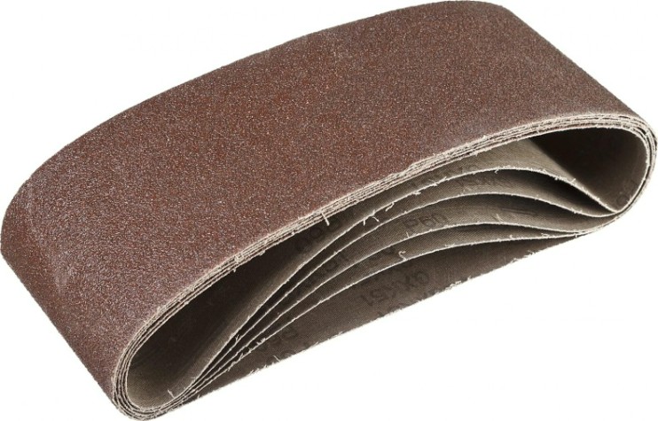 Лента шлифовальная ЗУБР СТАНДАРТ 100х610 мм, p60, для лшм, 5 шт. [35343-060]