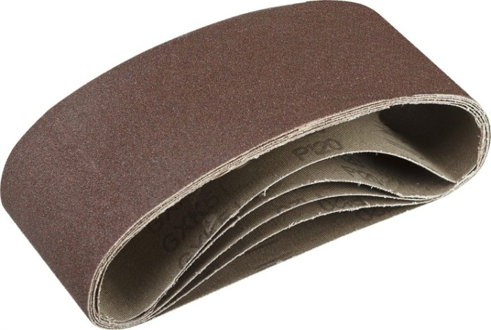 Лента шлифовальная ЗУБР СТАНДАРТ 75х457 мм, p120, для лшм, 5 шт. [35341-120]