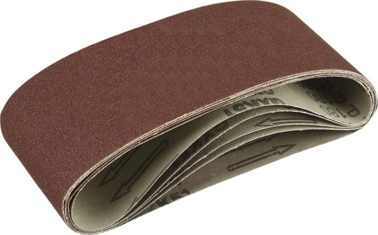 Лента шлифовальная ЗУБР СТАНДАРТ 75х457 мм, p180, для лшм, 5 шт. [35341-180]