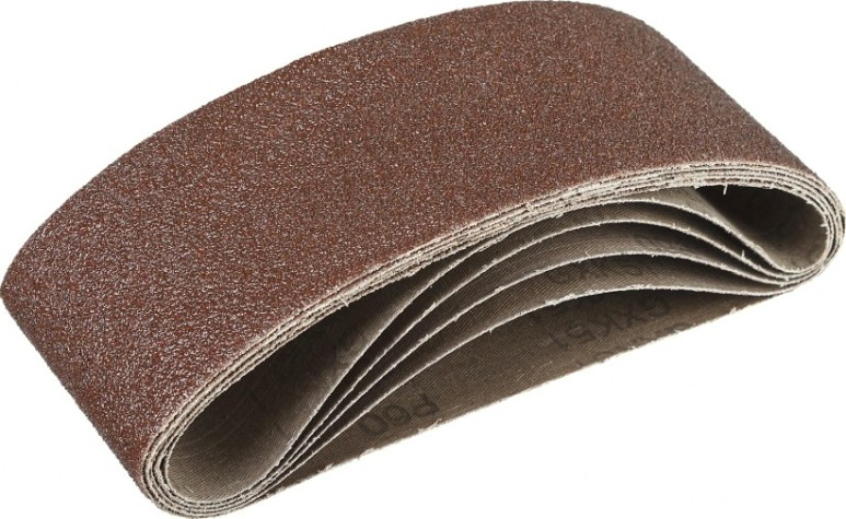 Лента шлифовальная ЗУБР СТАНДАРТ 75х457 мм, p60, для лшм, 5 шт. [35341-060]