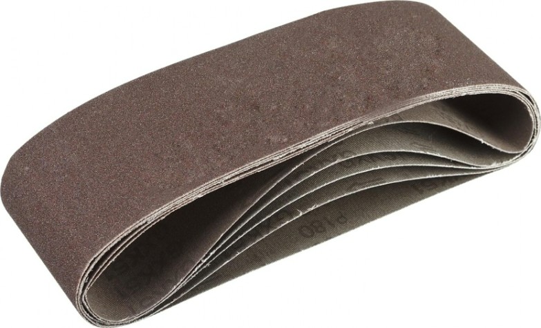 Лента шлифовальная ЗУБР СТАНДАРТ 75х533 мм, p180, для лшм, 5 шт. [35342-180]