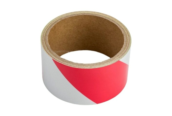 Лента сигнальная МОМЕНТ 1918969 светоотражающая 48ммх5м [Б0023077]