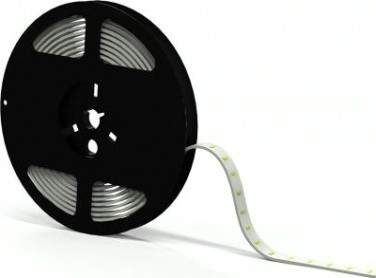 Лента светодиодная GAUSS LED 2835/120-smd 9.6w 12v dc холодный белый ip66 (блис [311000310]