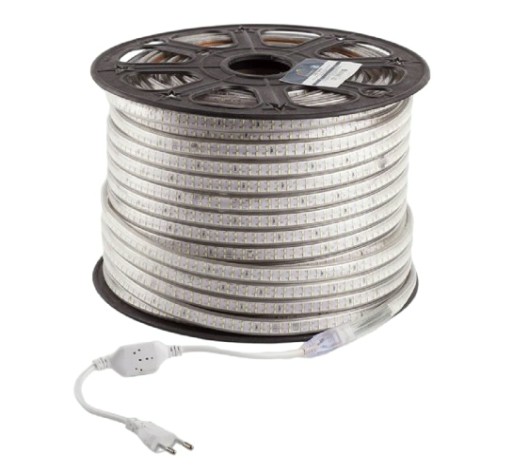 Лента светодиодная Neon-Night 142-803 (100 метров) 220B, SMD3014, 19,2Bт/м, 240 LED/м, холодный белый [142-803]