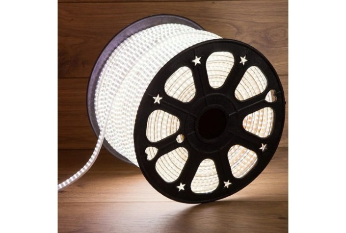 Лента светодиодная Neon-Night 142-803 (100 метров) 220B, SMD3014, 19,2Bт/м, 240 LED/м, холодный белый [142-803]