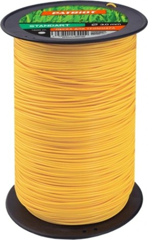 Леска для триммера PATRIOT 2,4 мм /400 м Roundline круглая [805201021]