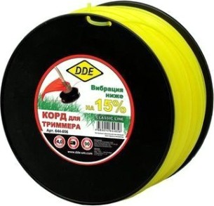 Леска триммерная DDE Classic line (4,0 ммх90 м; круг; желтая) [644-856]