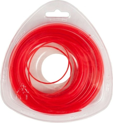 Леска триммерная DDE звезда в блистере "speed line" 2,0 ммх15 м, красный [644-870]