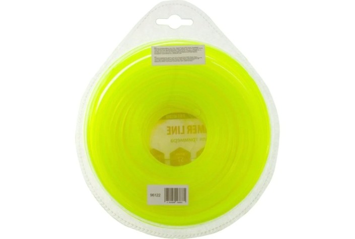 Леска триммерная Denzel FLEX CORD квадрат 2 мм х 57 м. [96122]