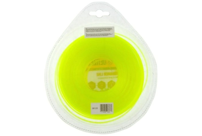 Леска триммерная Denzel FLEX CORD звезда 2 мм х 64 м. [96120]