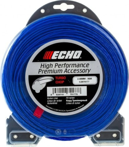 Леска триммерная ECHO C2070177 silent spiral line 2,4мм* 86м (витой)