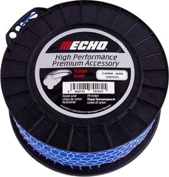 Леска триммерная ECHO C2070181 silent spiral line 2,4мм*264м (витой)