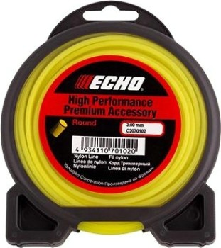 Леска триммерная ECHO Round Line 3,0мм/ 10м круг (102141220/C6000017) [102141220/C6000017]