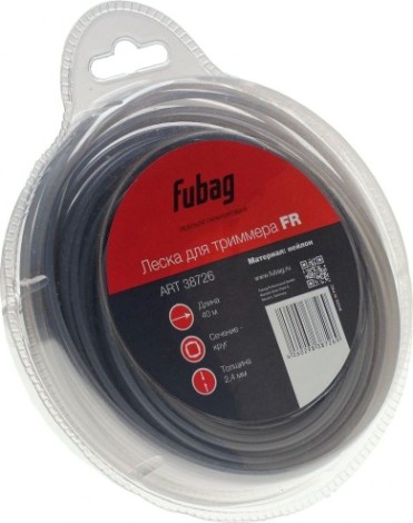 Леска триммерная FUBAG 38726 круглая Леска триммерная FUBAG 38726 круглая