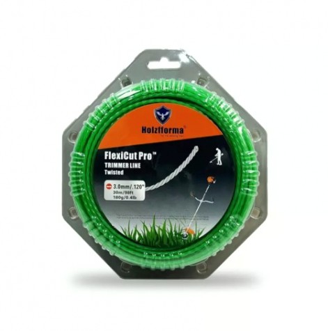 Леска триммерная HOLZFFORMA FlexiCut Pro 3.0x90m витая [TW003090PRO]