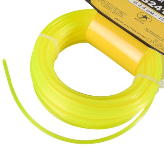 Леска триммерная HUTER S2412 (звезда) [71/2/12]