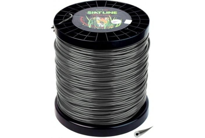 Леска триммерная SIAT PREMIUM TWIN POWER 2.4 бобина, 387м [303224]