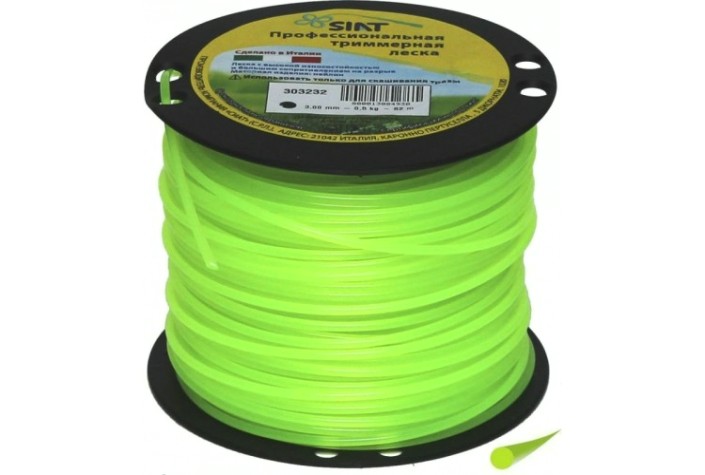 Леска триммерная SIAT PROFESSIONAL КРУГ 3.0 SIAT-62м бобина, 62м [303232]