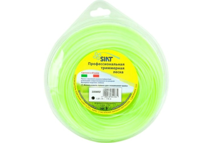 Леска триммерная SIAT ШЕСТИГРАННИК 2,0мм -115м [333002]