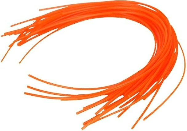 Леска триммерная СОЮЗ ТЛ3535-2.4-0-30 d=2.4 мм, l=30 см, круг, оранжевый. нарезанная, 30