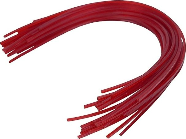 Леска триммерная СОЮЗ ТЛ3535-2.4-4-30 d=2.4мм, l=30см, квадрат, красный, нарезанная, 30ш