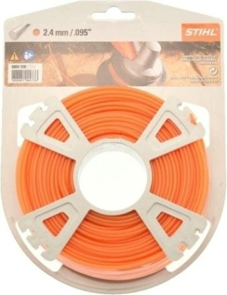 Леска триммерная STIHL 2.4 мм/86 м квадрат [00009302641]