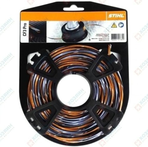 Леска триммерная STIHL 2.7мм (15 м) Carbon [70288710433]