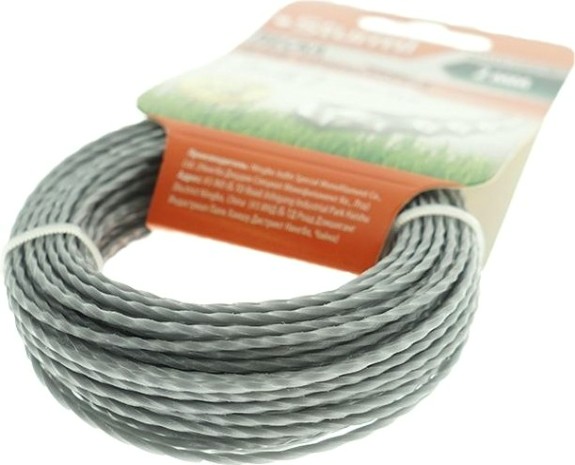 Леска триммерная Sturm 2.0 мм/15 м крученый квадрат (GT3535-2.0-S-15) [GT3535-2.0-S-15]