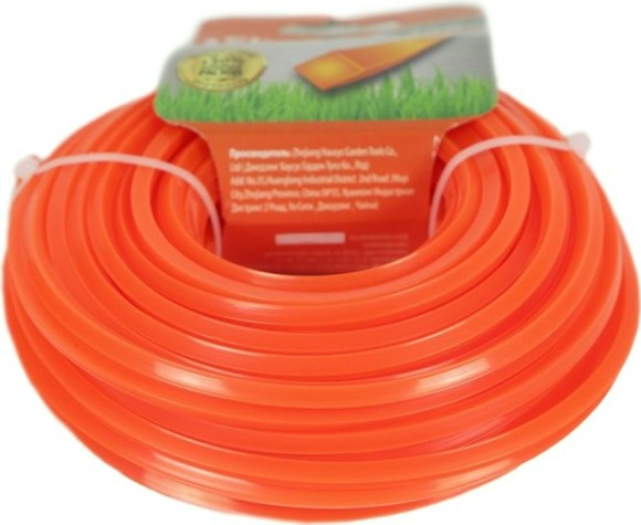 Леска триммерная Sturm GT3535-4.0-4-15 квадрат, оранж., 4.0 мм/15 м