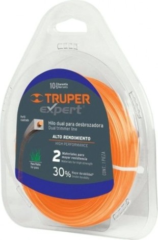 Леска триммерная TRUPER HDU-15-80 49.2 FT, 5/64" [15957]