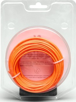 Леска триммерная VILLARTEC K0000002415 кр.сечения 2,4 мм*15 м, (блистер)