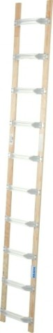 Лестница для крыши KRAUSE 10 ступеней 804211 алюминий-дерево [804211]