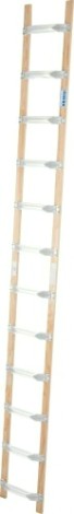 Лестница для крыши KRAUSE 12 ступеней 804228 алюминий-дерево [804228]