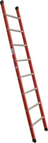 Лестница из стекловолокна KRAUSE 6 перекладин, приставная [815477]