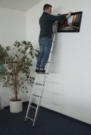 Лестница приставная KRAUSE CORDA 10 ступеней [010100]