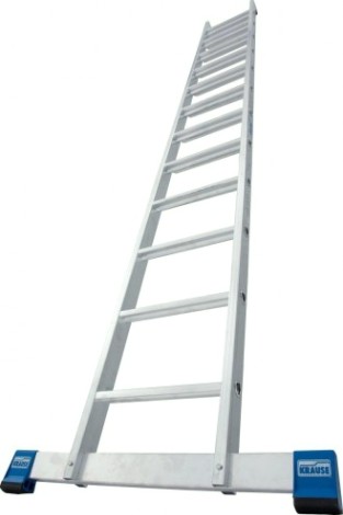 Лестница приставная KRAUSE STABILO 12 ступеней со ступенями [134707]