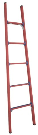 Лестница приставная стеклопластиковая Антиток ЛСПД-2,0 ЕК (евро, крюки) [471533]