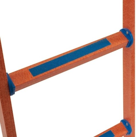 Лестница приставная стеклопластиковая Антиток ЛСПД-2,0 ЕТМГ (евро, телеком, мягкий грунт) [471534]