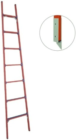 Лестница приставная стеклопластиковая Антиток ЛСПД-2,8 МГ (мягкий грунт) [471548]