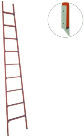 Лестница приставная стеклопластиковая Антиток ЛСПД-3,5 МГ (мягкий грунт) [471563]
