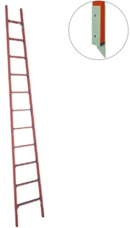 Лестница приставная стеклопластиковая Антиток ЛСПД-4,0 ЕМГ (евро, мягкий грунт) [471568]