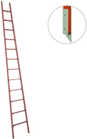 Лестница приставная стеклопластиковая Антиток ЛСПД-4,5 ЕМГ (евро, мягкий грунт) [471570]