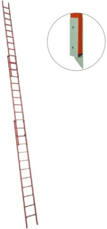 Лестница приставная стеклопластиковая раздвижная Антиток ЛСПРД-9,0 ЕМГ (евро, мягкий грунт) [471582]