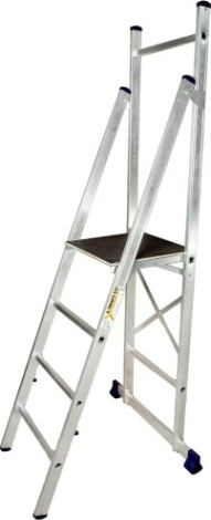 Лестница с платформой АЛЮМЕТ APE 1404