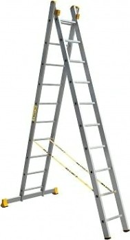 Лестница-стремянка двухсекционная АЛЮМЕТ 9210 2х10 [9210]